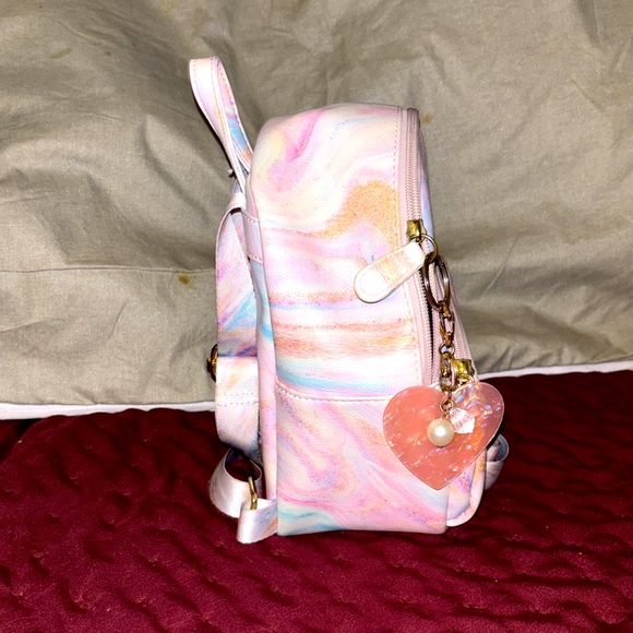 hawaiian print mini backpacks Backpack Plumeria Shimano Reel Clamp - Length:17' 3